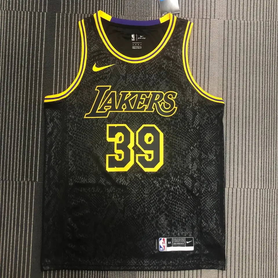 Foto 1 de Lakers de Los Ángeles estampado de serpiente N.º 39 Dwight Howard