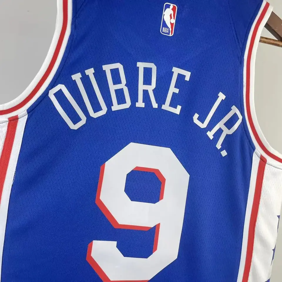 Foto 7 de Temporada 23 76ers visitante azul número 9 Oubre