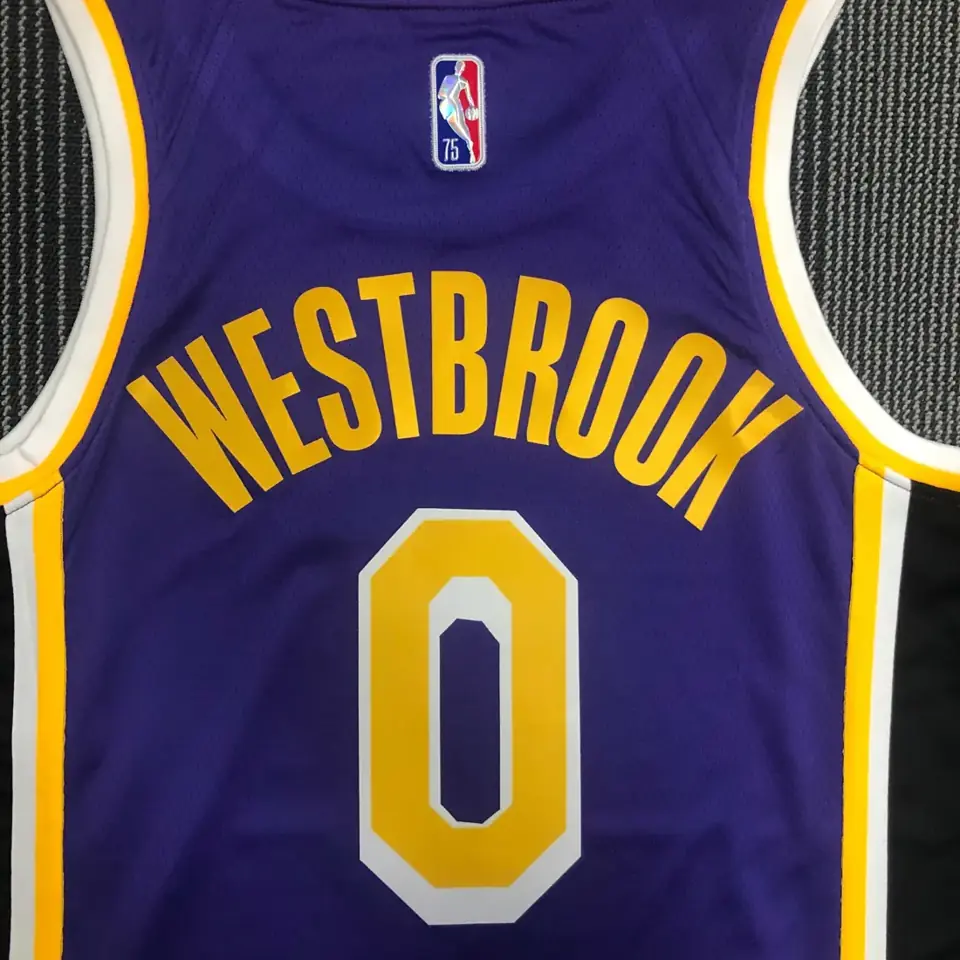 Foto 4 de 75 aniversario Lakers Edición Jumpman número 0 Westbrook