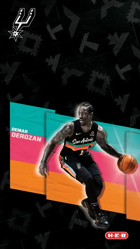 Foto 2 de Temporada 21 San Antonio Spurs City Edition, nº 10 DeRozan