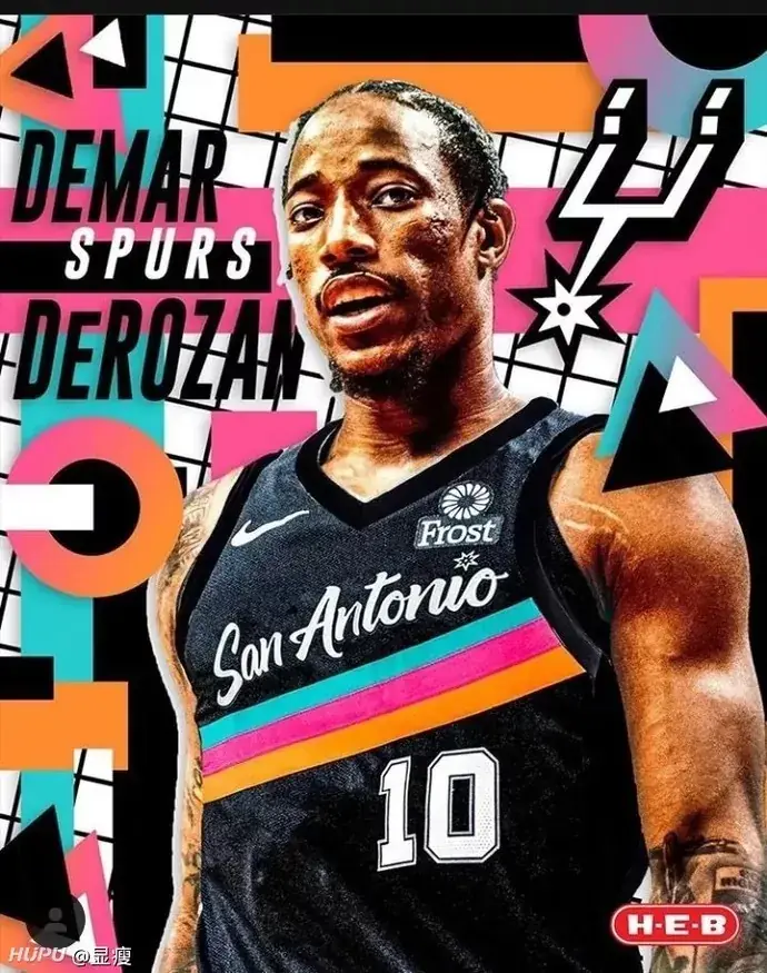 Foto 5 de Temporada 21 San Antonio Spurs City Edition, nº 10 DeRozan