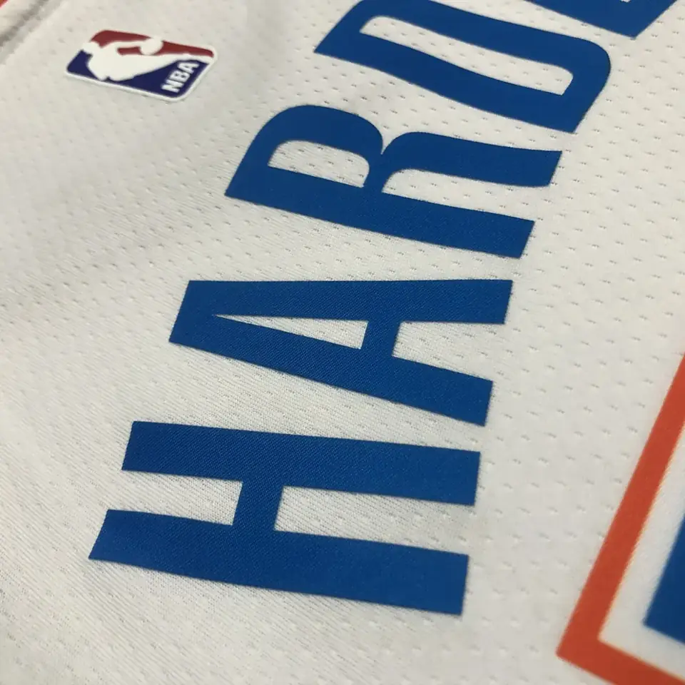 Foto 6 de Camiseta blanca de los Thunder n.º 13 Harden