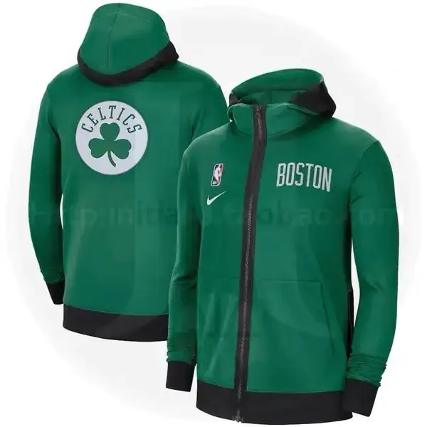 Foto 3 de Producto auténtico de tienda oficial internacional: versión de jugador GI chaqueta de calentamiento de los Celtics de Boston
