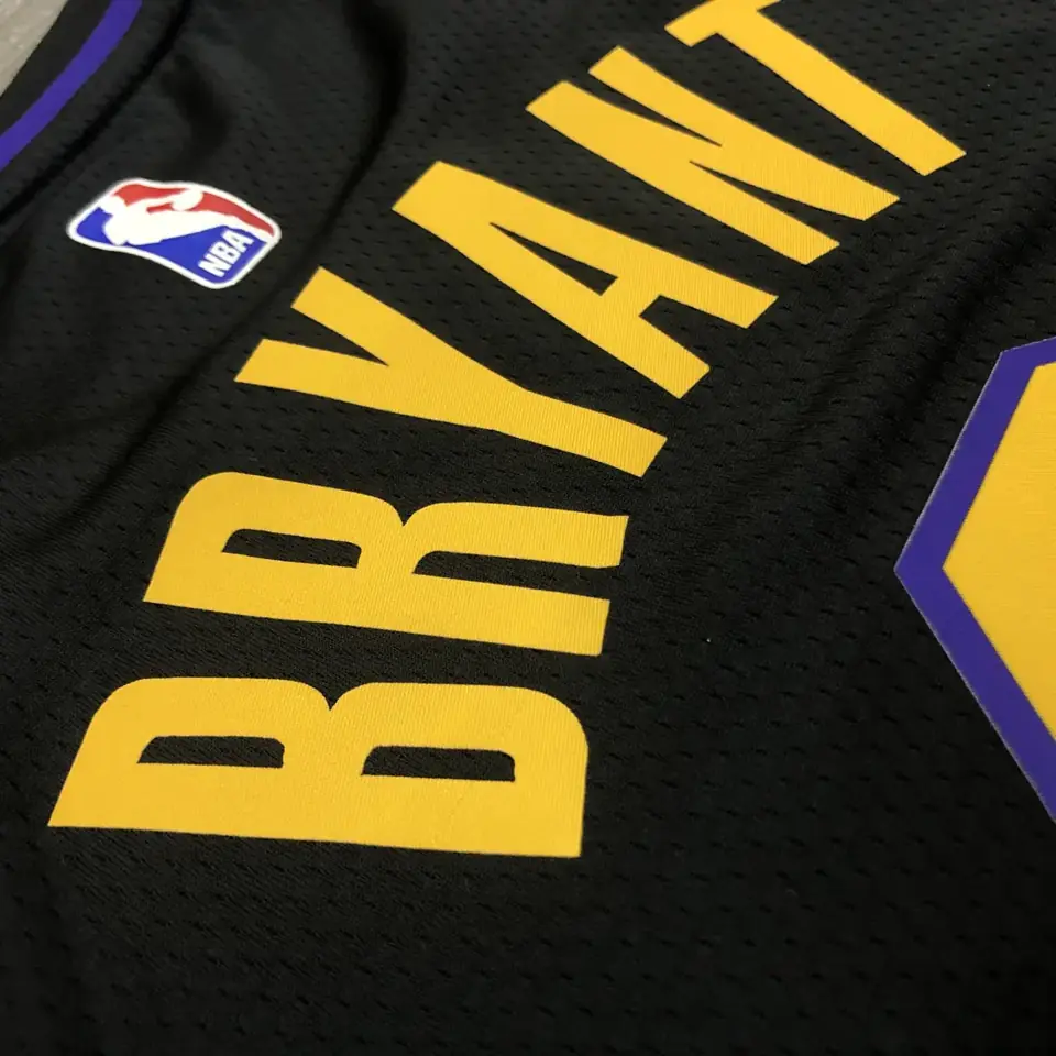 Foto 7 de Lakers cuello redondo Noche Latina negro n.º 8 Kobe