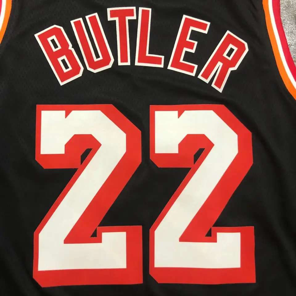Foto 7 de Temporada 18 Miami Heat Noche retro negro nº 22 Butler