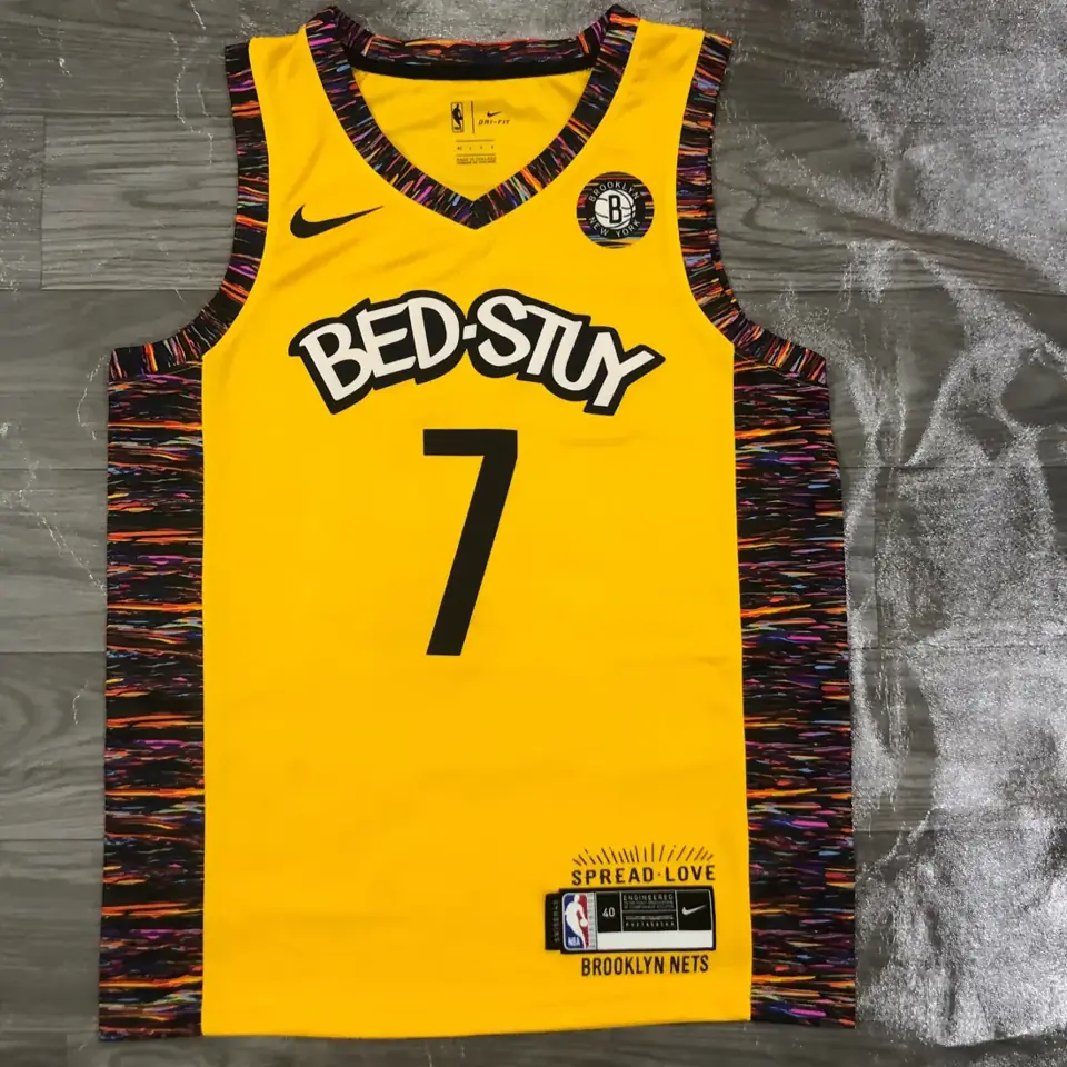 Foto 1 de Nets edición conmemorativa camuflaje amarillo n.º 7 Durant