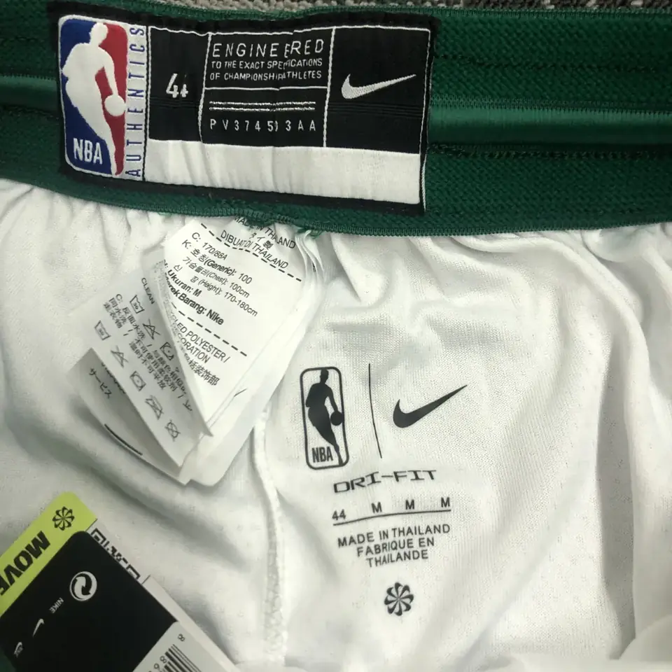 Foto 2 de Celtics shorts de juego blancos