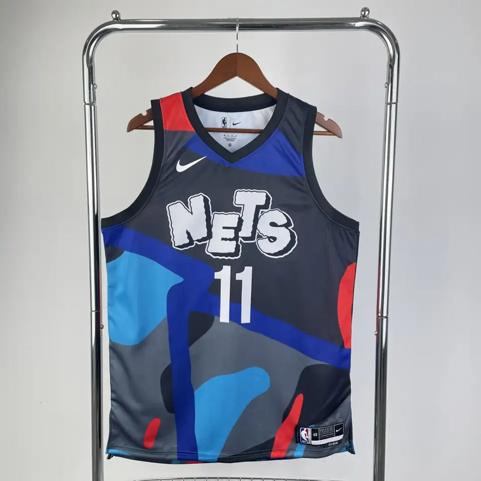 Foto 1 de Temporada 24 Brooklyn Nets camiseta City Edition número 11 Irving