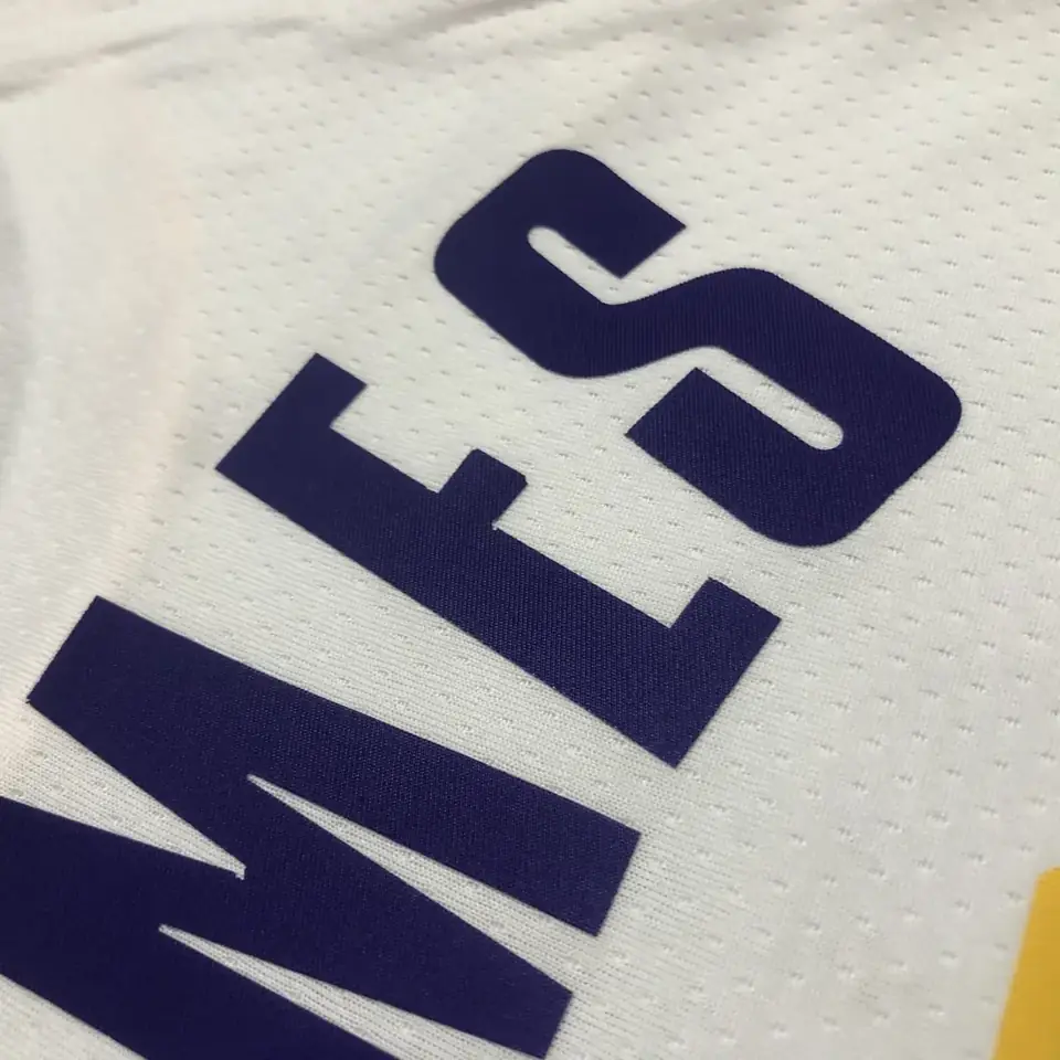 Foto 6 de 75 aniversario Lakers blanco número 6 James