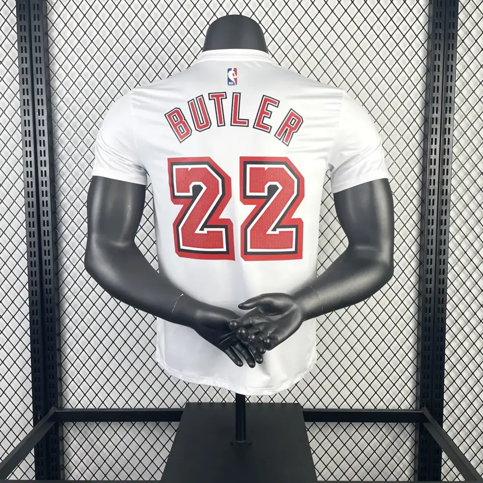 Foto 2 de Camiseta de secado rápido: temporada 23 Heat retro manga corta número 22 Butler