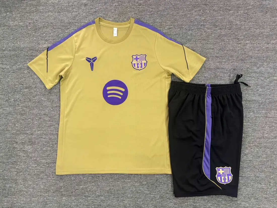 Foto 1 de 26/27 camiseta de manga corta del Barcelona dorada [edición colaborativa]