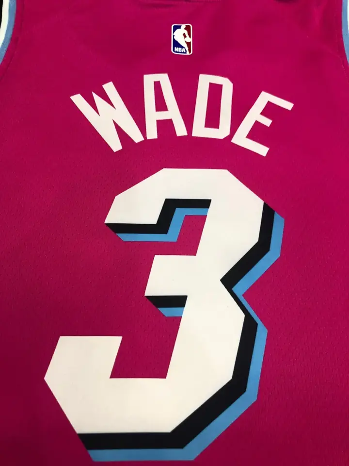 Foto 6 de Heat cuello redondo rosa nº 3 Dwyane Wade