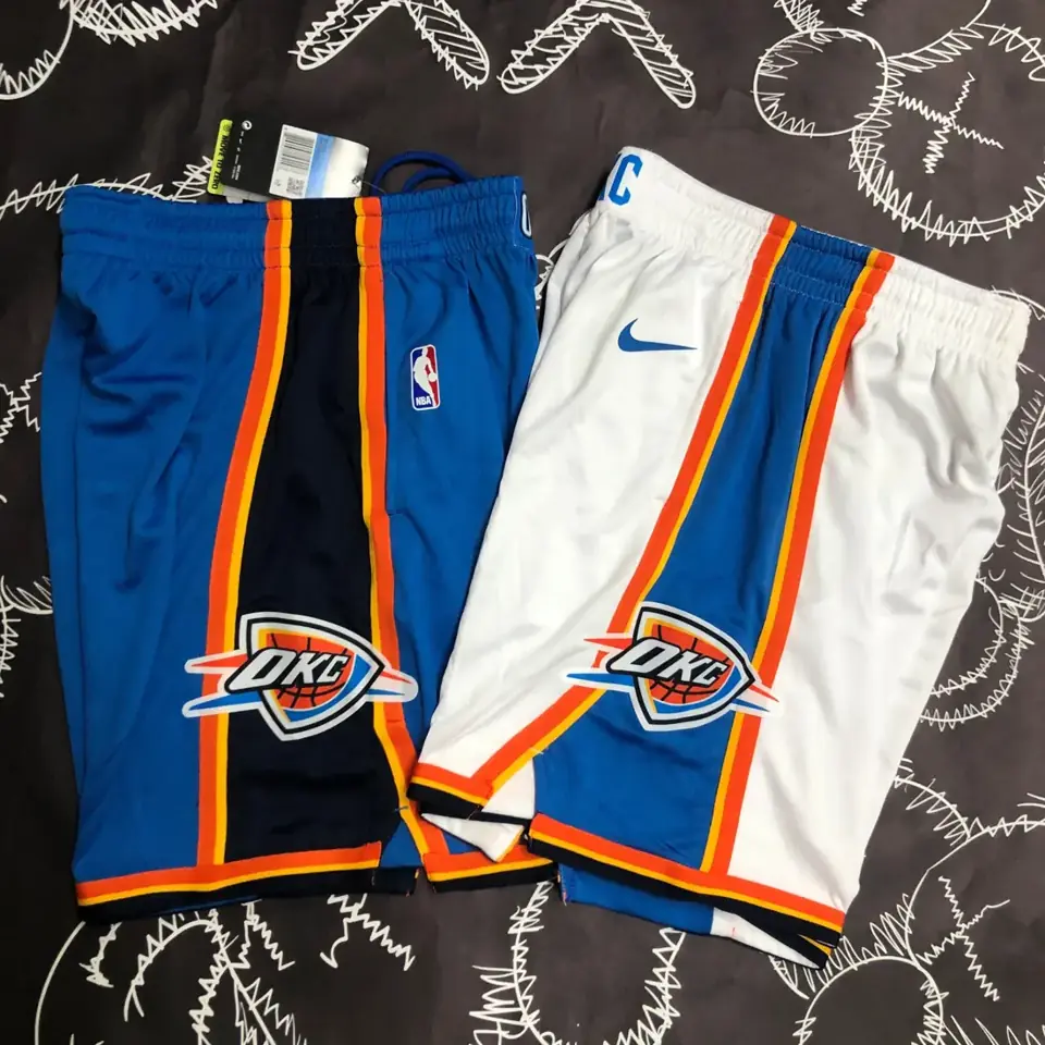 Foto 2 de Oklahoma City Thunder pantalones cortos blancos