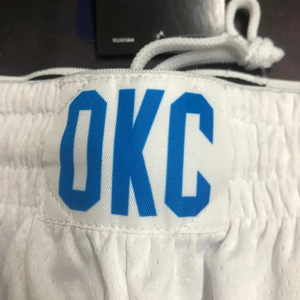 Foto 5 de Oklahoma City Thunder pantalones cortos blancos