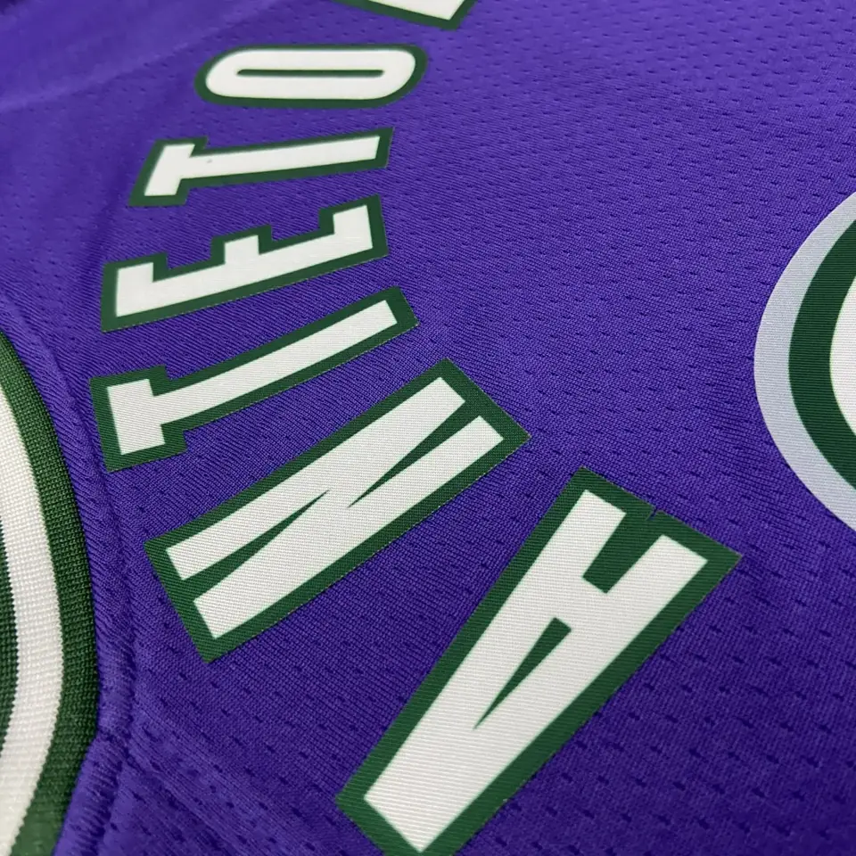 Foto 5 de Temporada 23 Bucks retro número 34 Antetokounmpo
