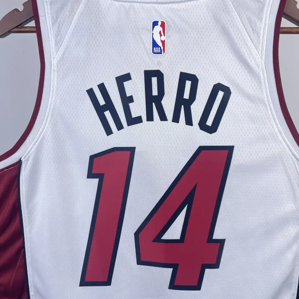 Foto 2 de Heat cuello en V blanco nº 14 Tyler Herro