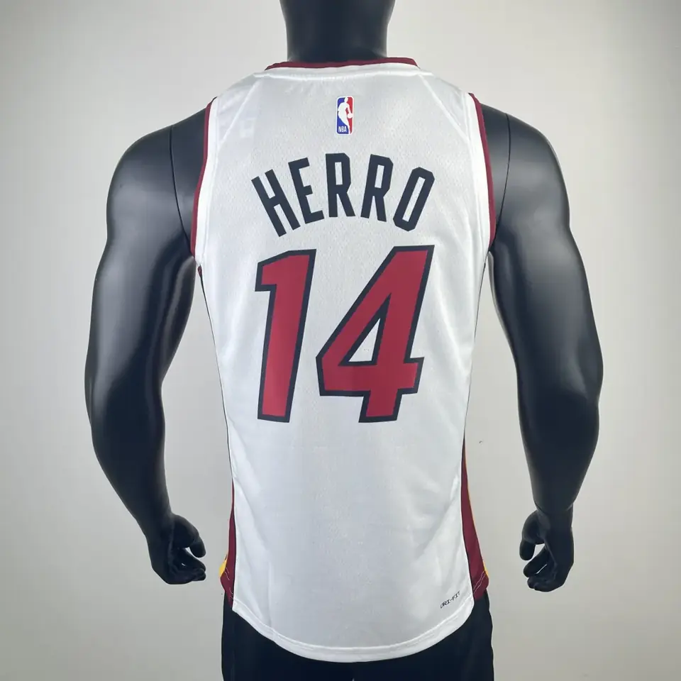Foto 4 de Heat cuello en V blanco nº 14 Tyler Herro