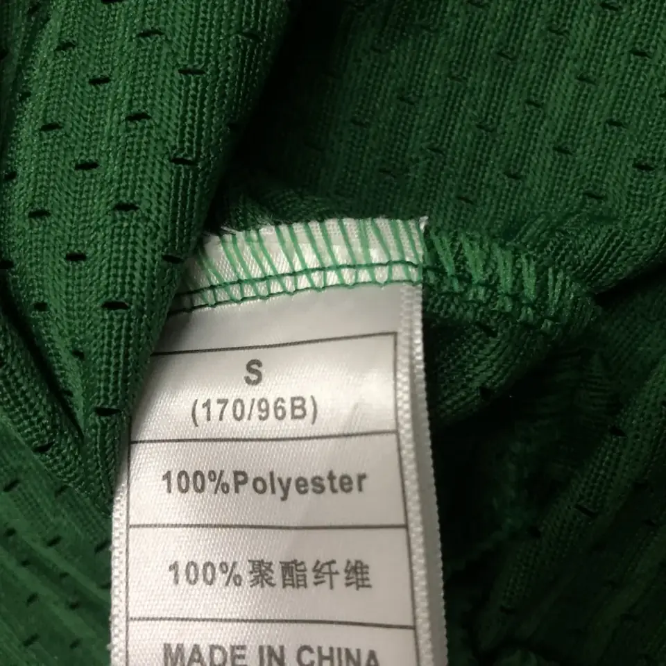 Foto 6 de Camiseta retro termoimpresa MN: SW Boston Celtics temporada 85/86 verde nº 33 Bird
