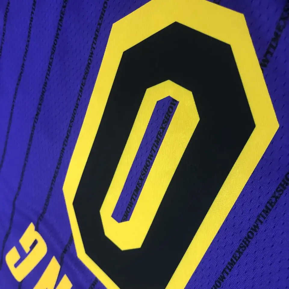 Foto 5 de Temporada 18 Los Angeles Lakers morado Edición limitada de rayas nº 0 Nick Young