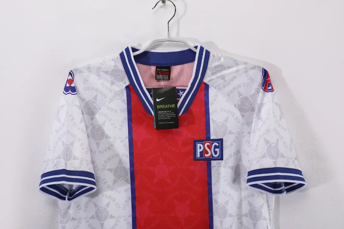 Foto 2 de Temporada 1994/95 Paris Saint-Germain visitante blanco 5 A