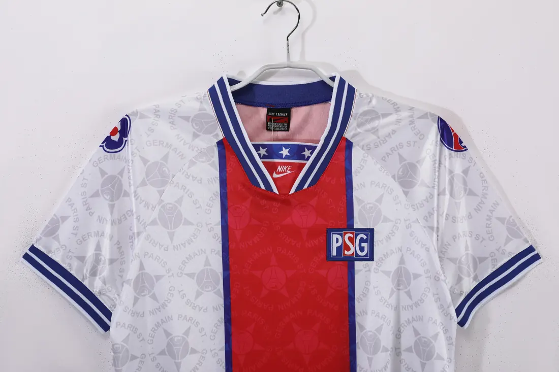 Foto 6 de Temporada 1994/95 Paris Saint-Germain visitante blanco 5 A