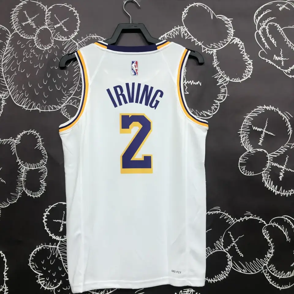Foto 6 de 75º aniversario Lakers blanco número 2 Irving