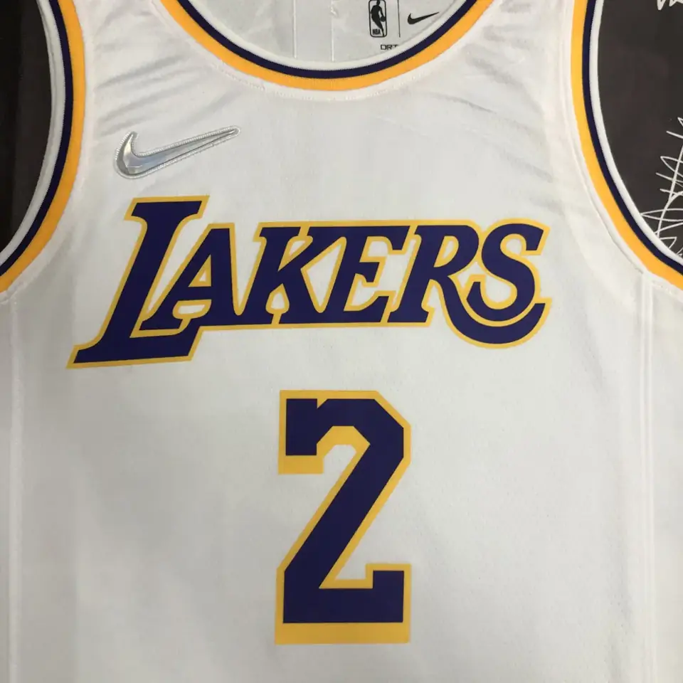 Foto 7 de 75º aniversario Lakers blanco número 2 Irving