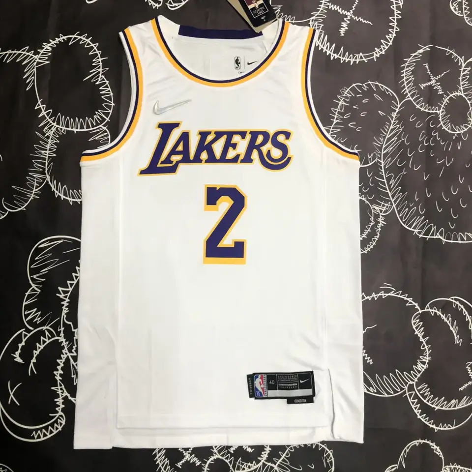 Foto 8 de 75º aniversario Lakers blanco número 2 Irving
