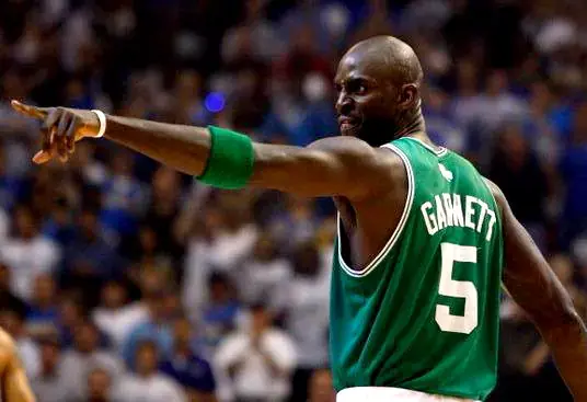 Foto 2 de Boston Celtics verde retro nº 5 Kevin Garnett