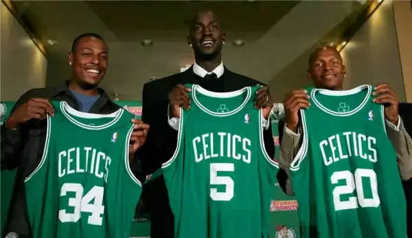 Foto 3 de Boston Celtics verde retro nº 5 Kevin Garnett