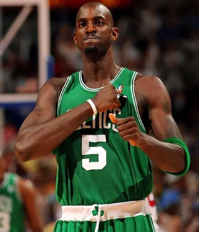Foto 4 de Boston Celtics verde retro nº 5 Kevin Garnett