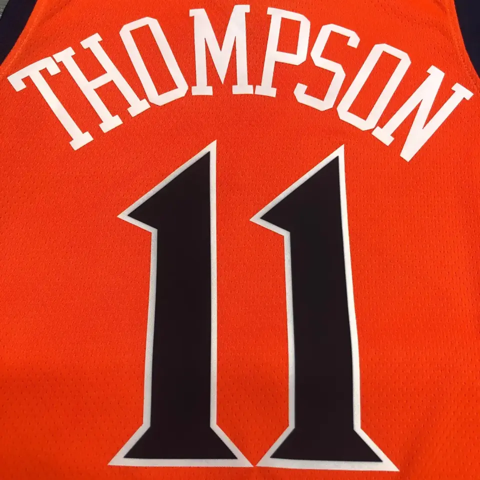 Foto 7 de Golden State Warriors camiseta novato naranja n.º 11 Klay Thompson