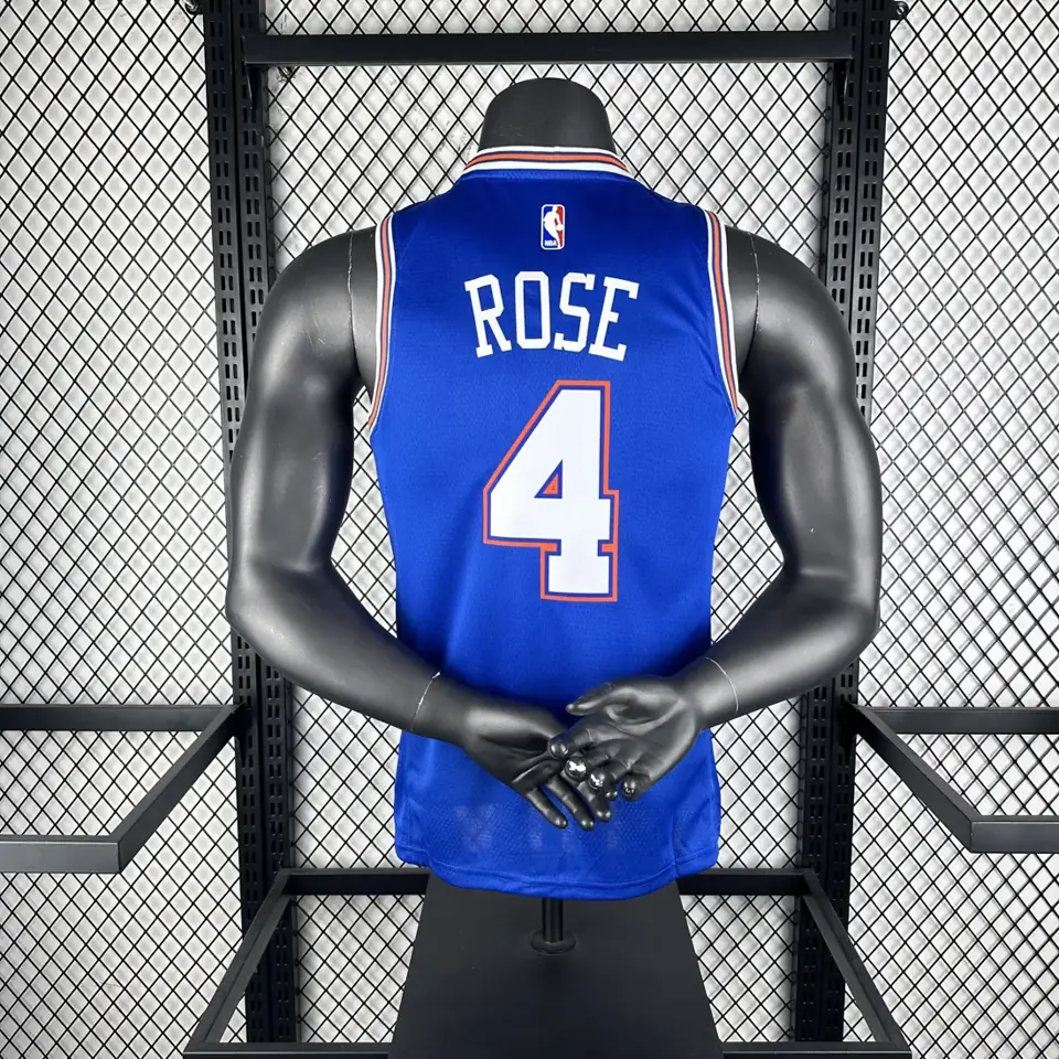 Foto 2 de Temporada 21 Knicks edición limitada Jumpman número 4 Rose