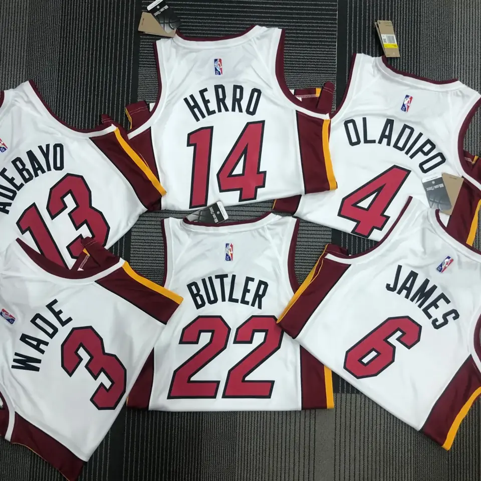 Foto 2 de 75 aniversario Miami Heat blanco #13 Bam Adebayo