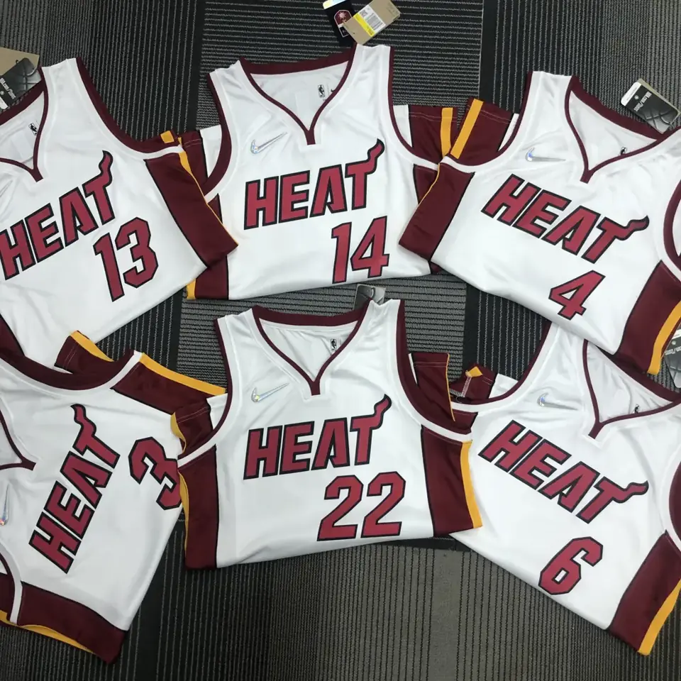 Foto 3 de 75 aniversario Miami Heat blanco #13 Bam Adebayo