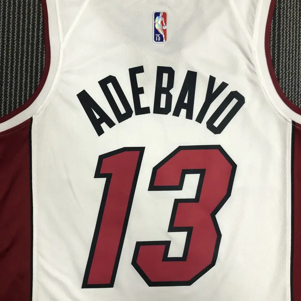 Foto 4 de 75 aniversario Miami Heat blanco #13 Bam Adebayo