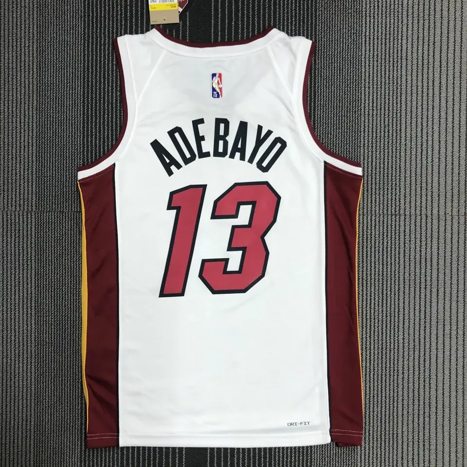 Foto 5 de 75 aniversario Miami Heat blanco #13 Bam Adebayo