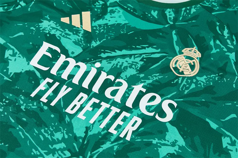 Foto 6 de 26/27 camiseta de manga corta Real Madrid verde 【versión camuflaje】