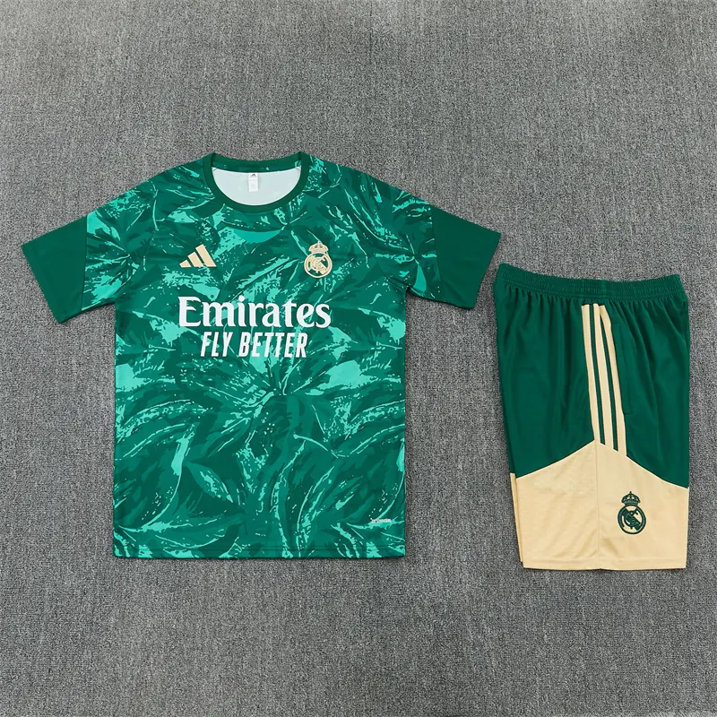 Foto 8 de 26/27 camiseta de manga corta Real Madrid verde 【versión camuflaje】