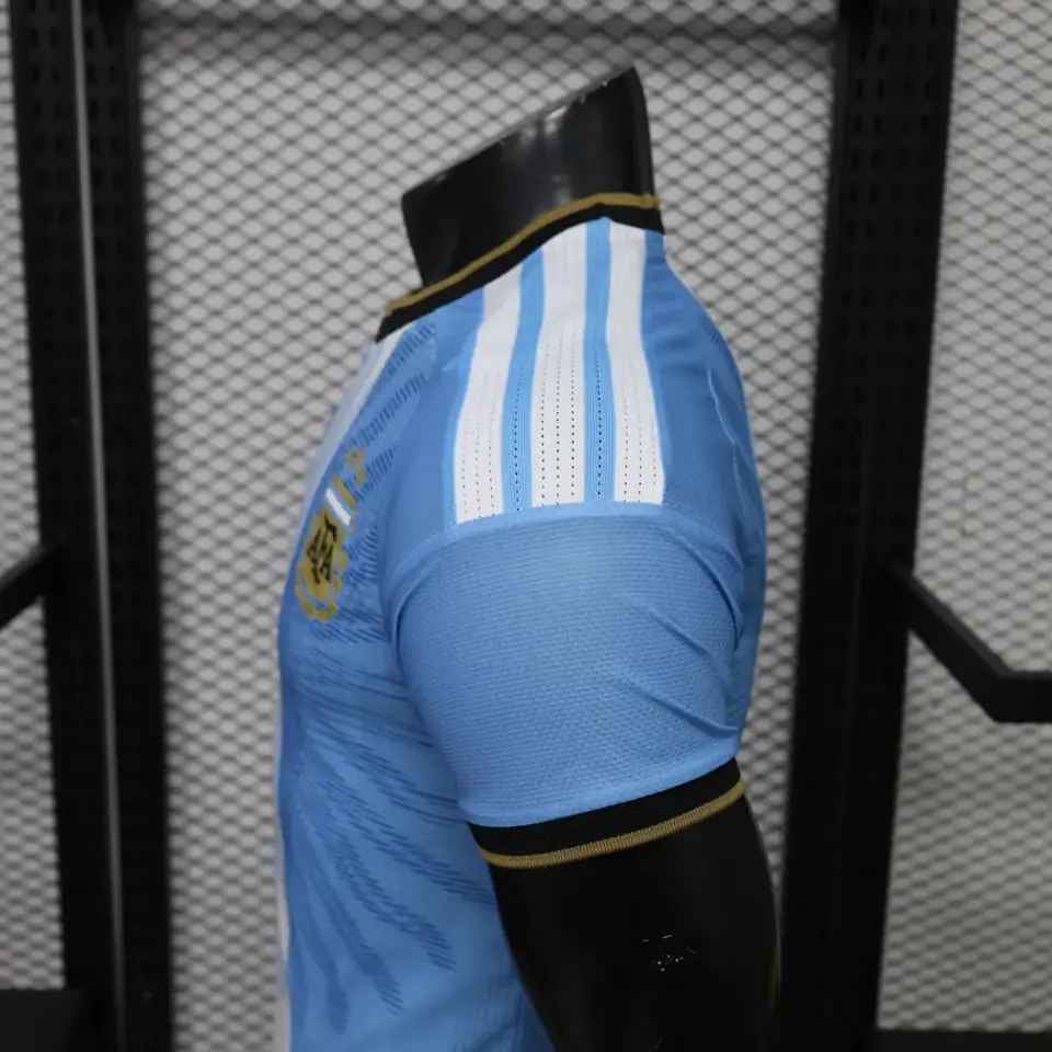 Foto 4 de Edición conmemorativa de Messi Argentina 26-27 S-3XL Auténtica