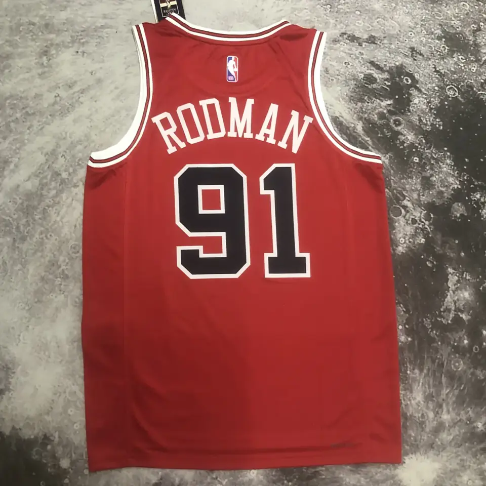 Foto 4 de Temporada 23 Bulls rojo número 91 Rodman