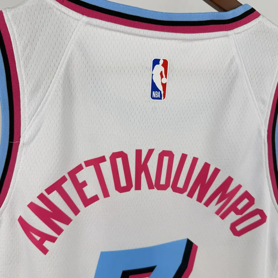 Foto 4 de Heat cuello redondo blanco nº 7 Antetokounmpo