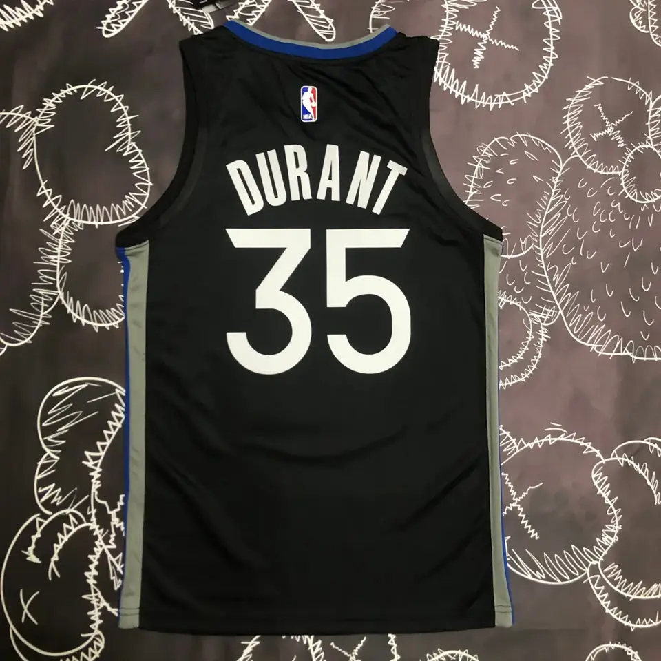 Foto 3 de Temporada 20 Warriors negro y gris número 35 Durant