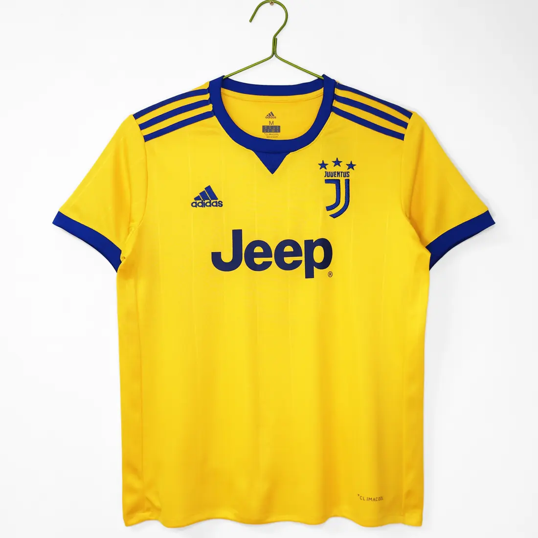 Foto 1 de Temporada 2017/18 Juventus visitante amarilla retro 8A