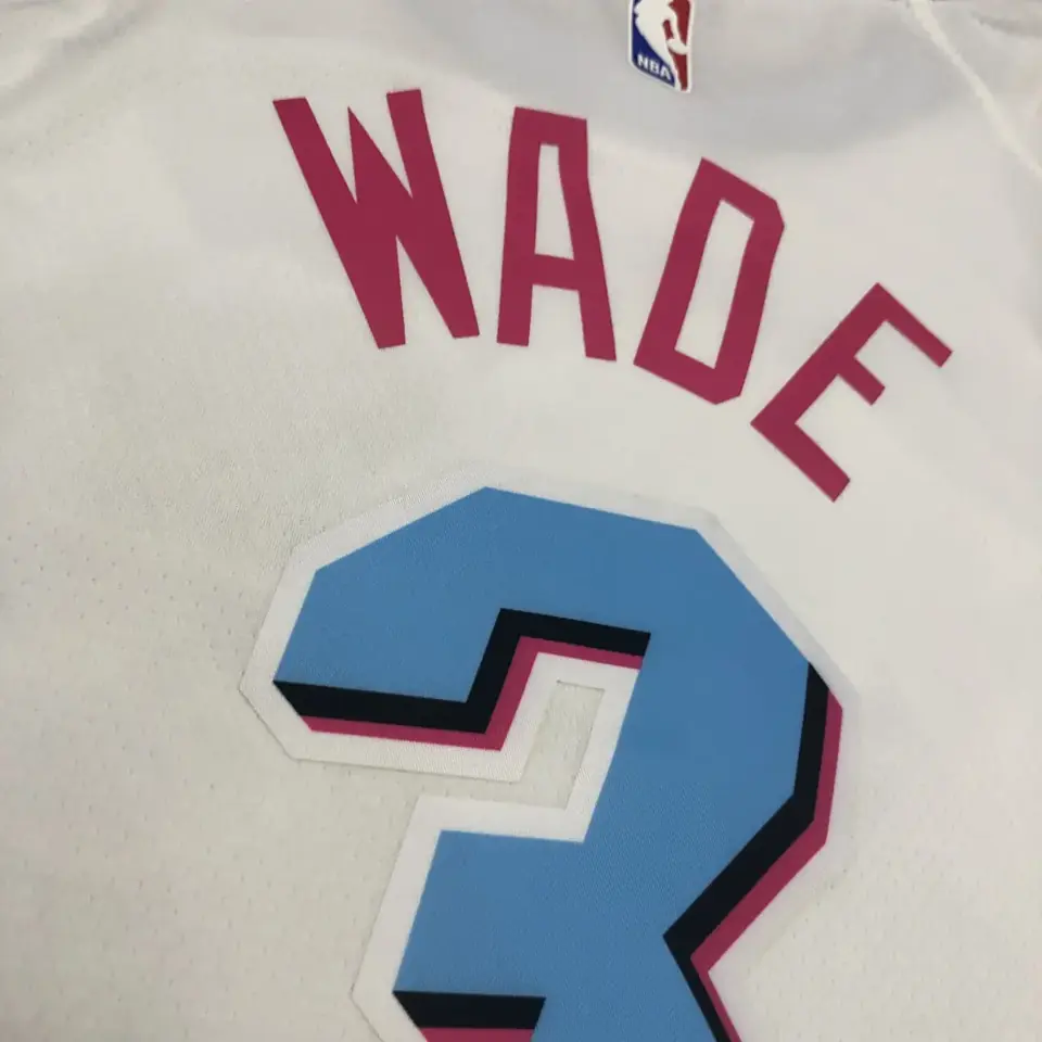Foto 6 de Miami Heat cuello redondo blanco nº 3 Wade