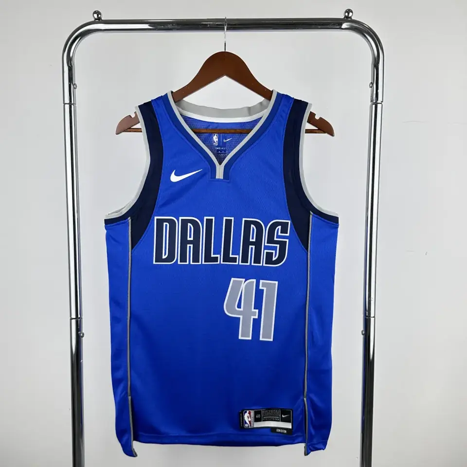 Foto 1 de Mavericks azul visitante #41 Nowitzki