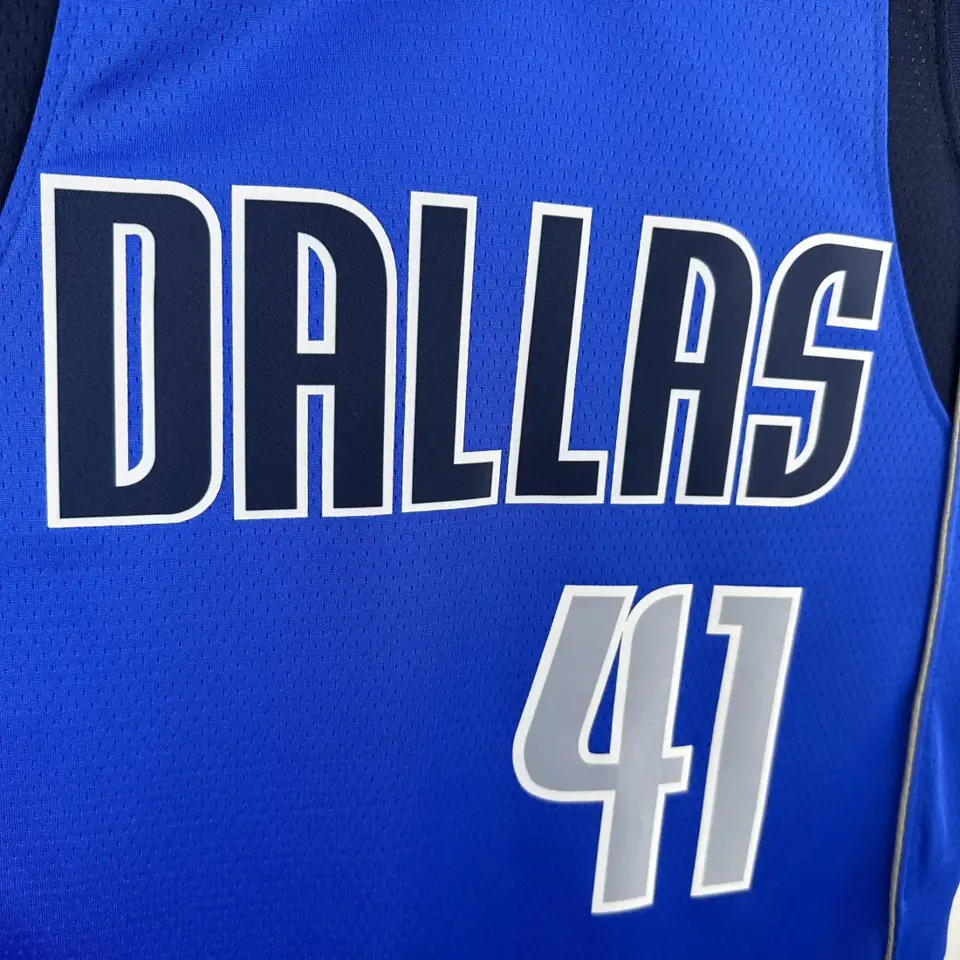Foto 4 de Mavericks azul visitante #41 Nowitzki