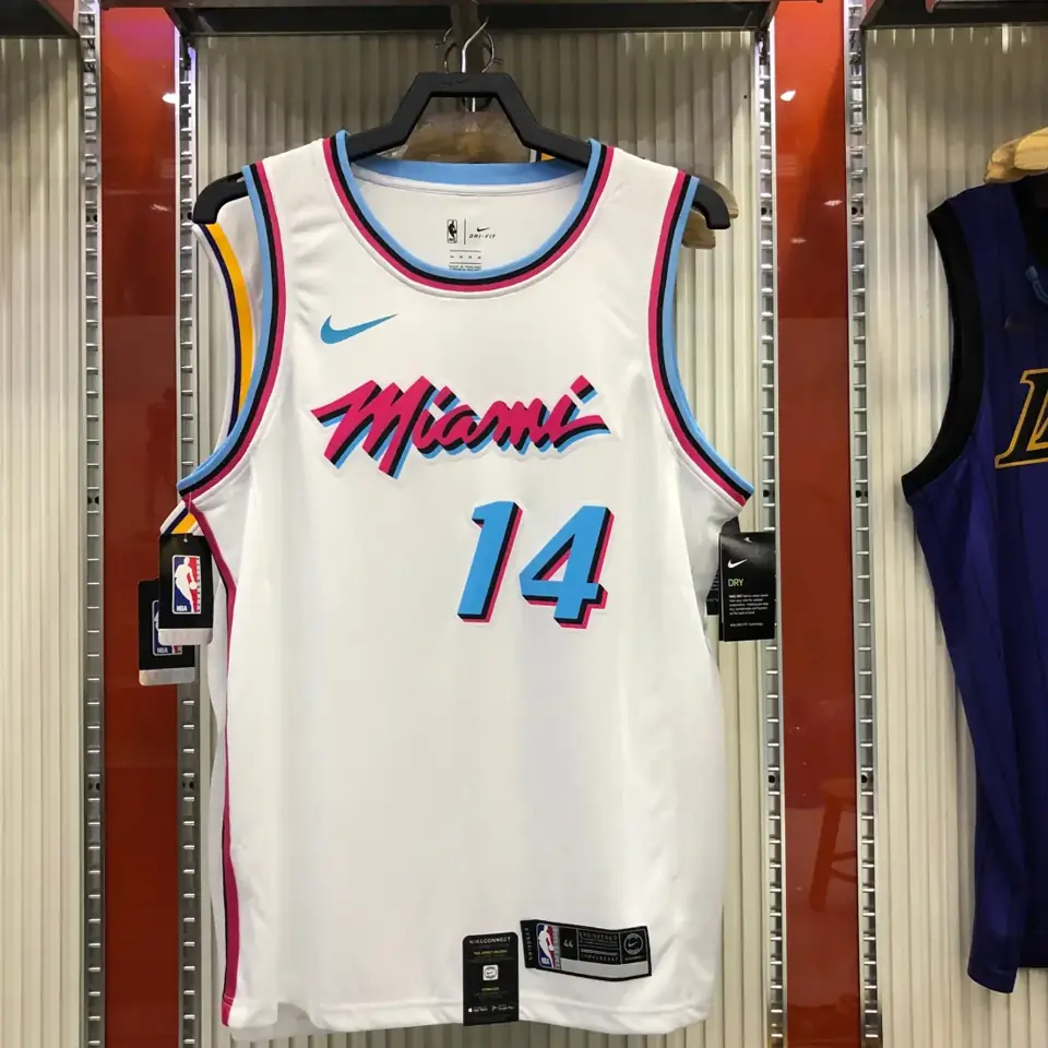 Foto 3 de Miami Heat blanco de cuello redondo nº 14 Herro