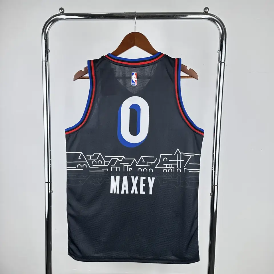 Foto 2 de Temporada 21 76ers de Filadelfia Edición Ciudad número 0 Maxey