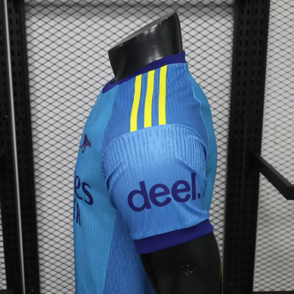 Foto 3 de Camiseta de portero del Arsenal, 26-27, azul claro, tallas S-2XL